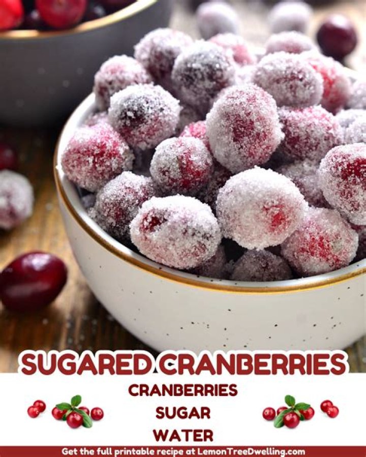 Are cranberries full of sugar