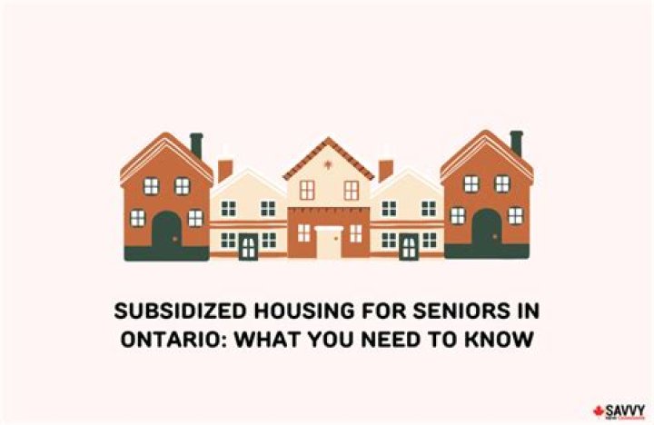 Are retirement homes subsidized in Ontario