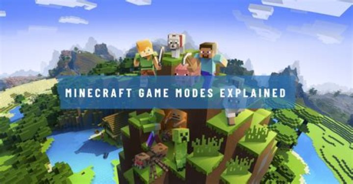 Are there 5 game modes in Minecraft?