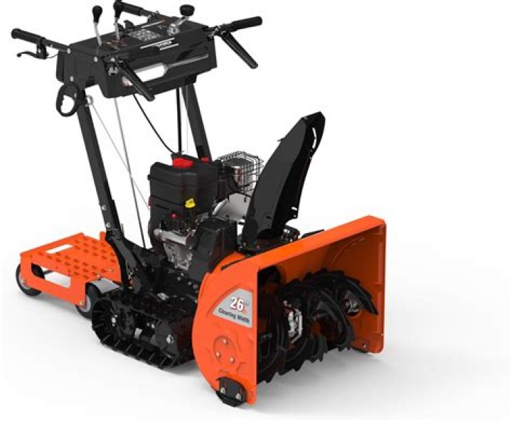 Are track snow blowers better