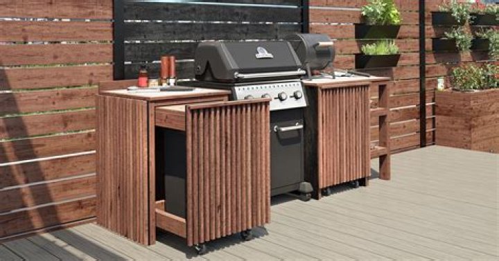 Can a gas BBQ be left outside