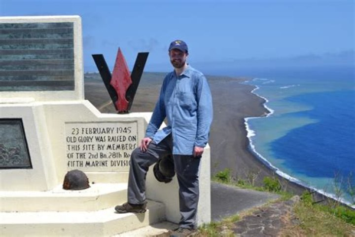 Can civilians visit Iwo Jima