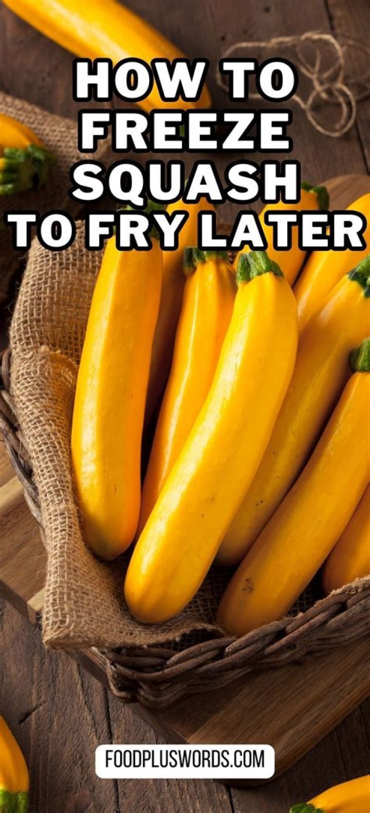 Can I freeze a whole squash