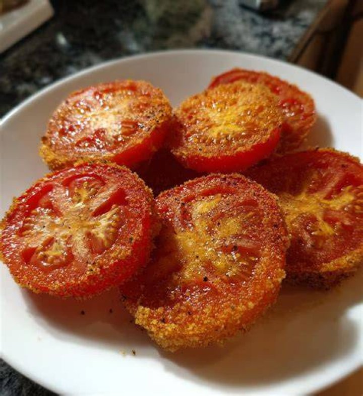 Can you fry tomatoes that are turning red?