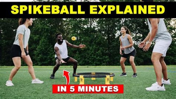 Can you hit with two hands in Spikeball