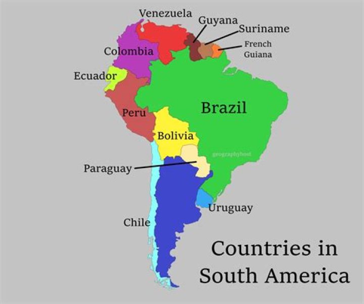 Can you name the South American countries