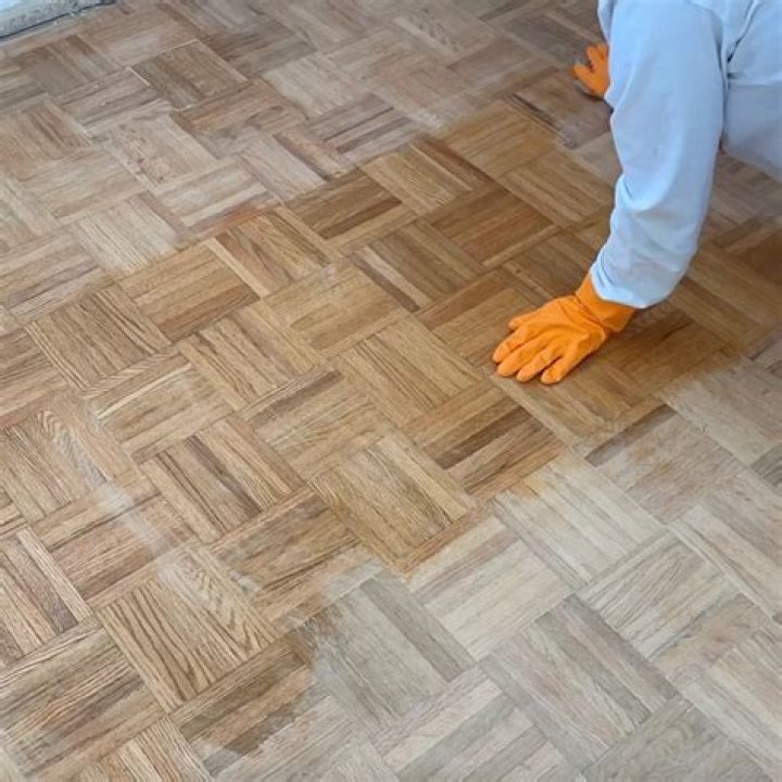 Can you sand parquet wood floors