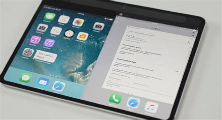 Can you split screen on iPod?