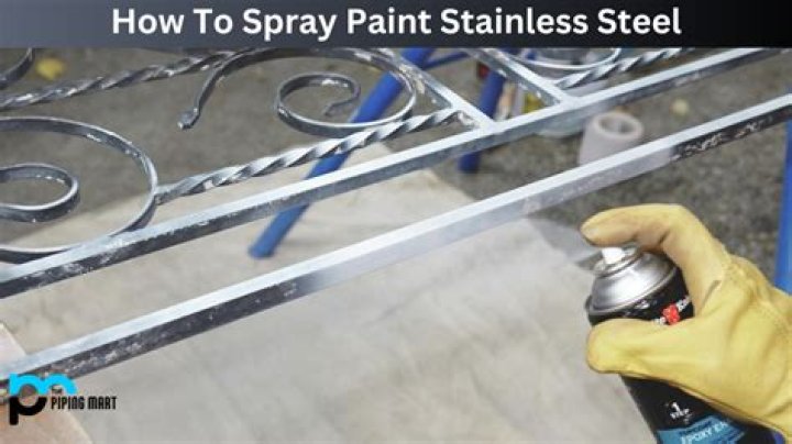 Can you spray paint pipes