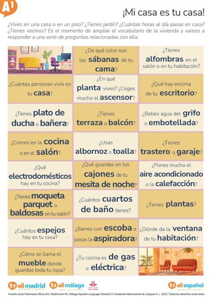 ¿Cómo puede ser el vocabulario