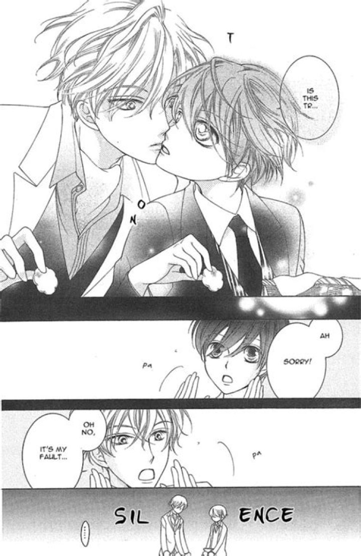 Did Haruhi and Tamaki kiss in the manga?