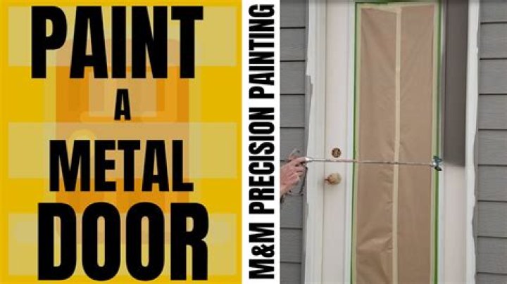 Do you need special paint for metal doors