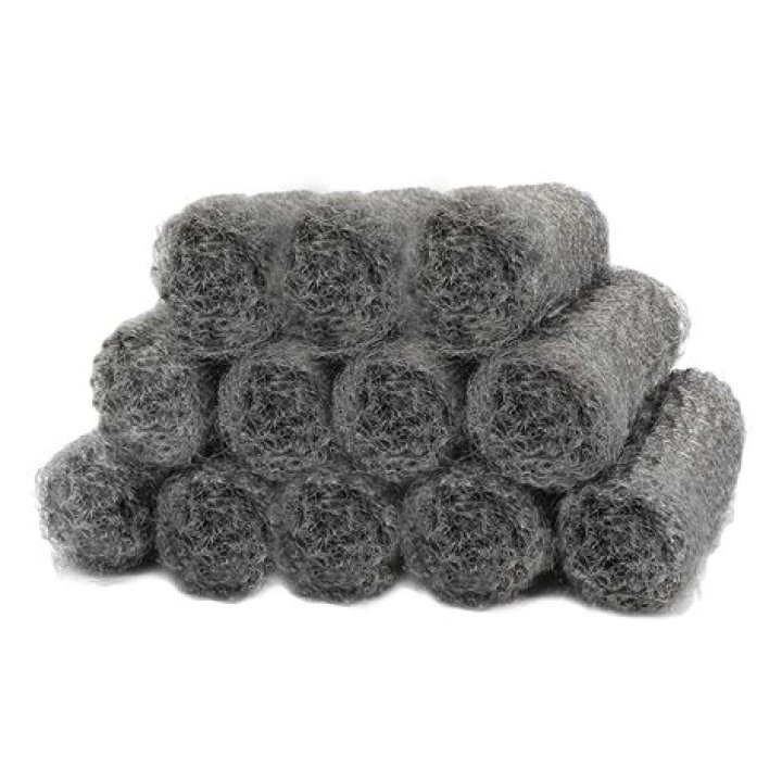 Does steel wool scratch pans