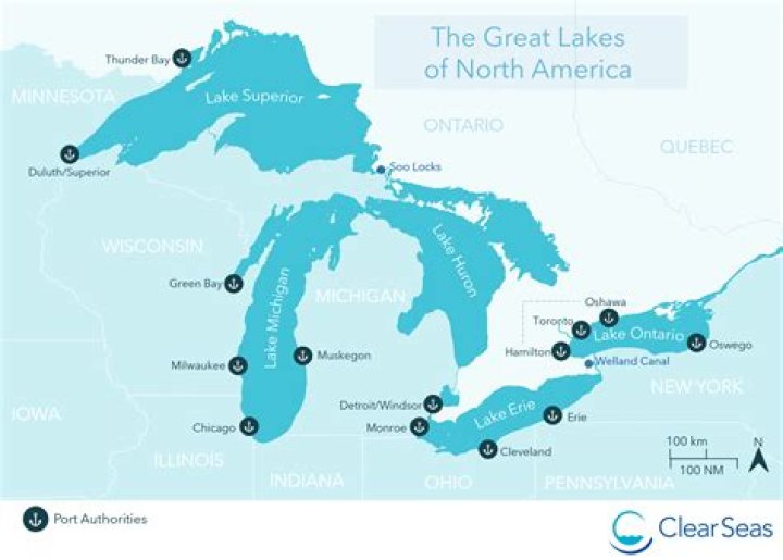 Does the Navy operate in the Great Lakes?