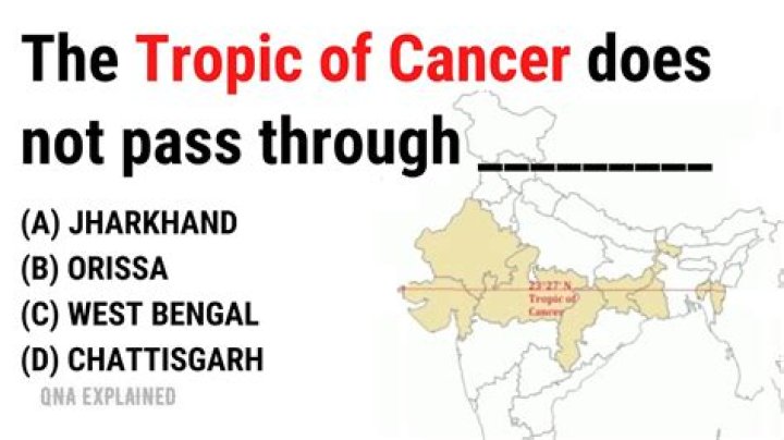 Does Tropic of Cancer pass through