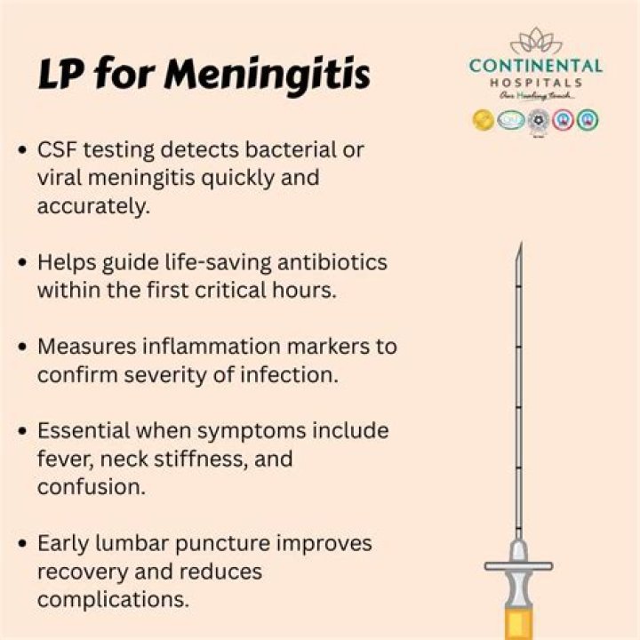 Does viral meningitis show up lumbar puncture?