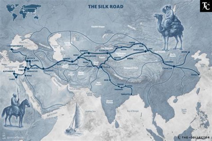 How and why was the Silk Road developed
