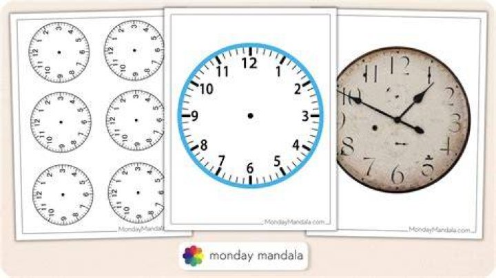 How big is a 12 inch clock