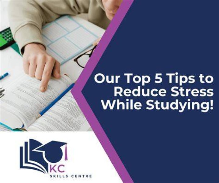 How can I reduce stress while studying?