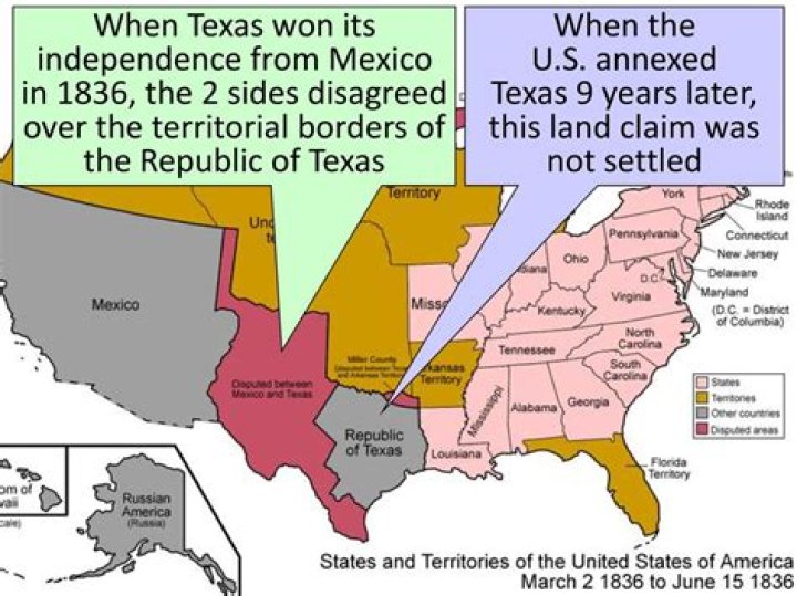 How did the annexation of Texas lead to the Civil War