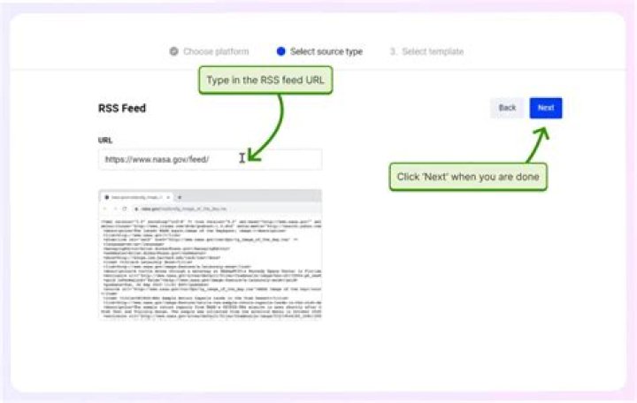 How do I embed an RSS feed in HTML?