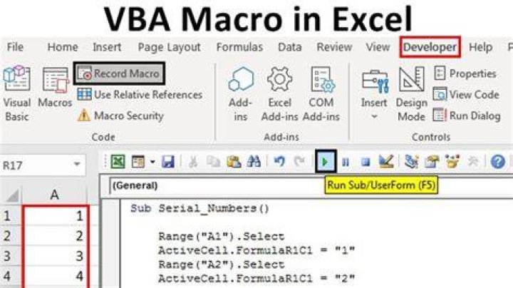 How do I enable macros in Excel VBA?