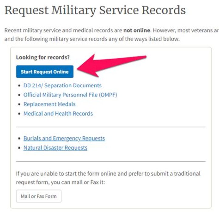 How do I get my US Navy service records