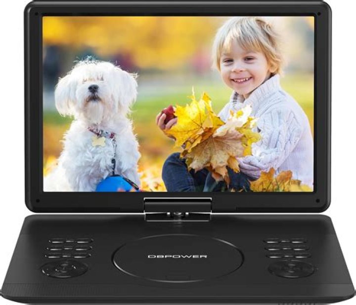 How do I play a DVD on a portable DVD player?
