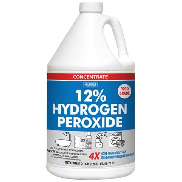 How do you calculate percentage of hydrogen peroxide
