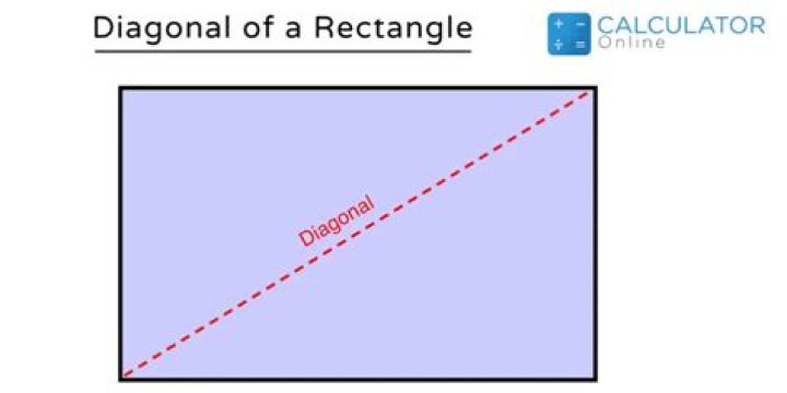 How do you calculate the diagonal of a deck