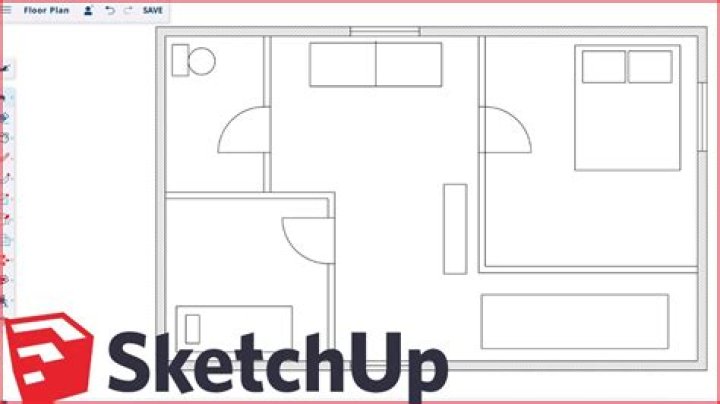 How do you draw a simple floor plan