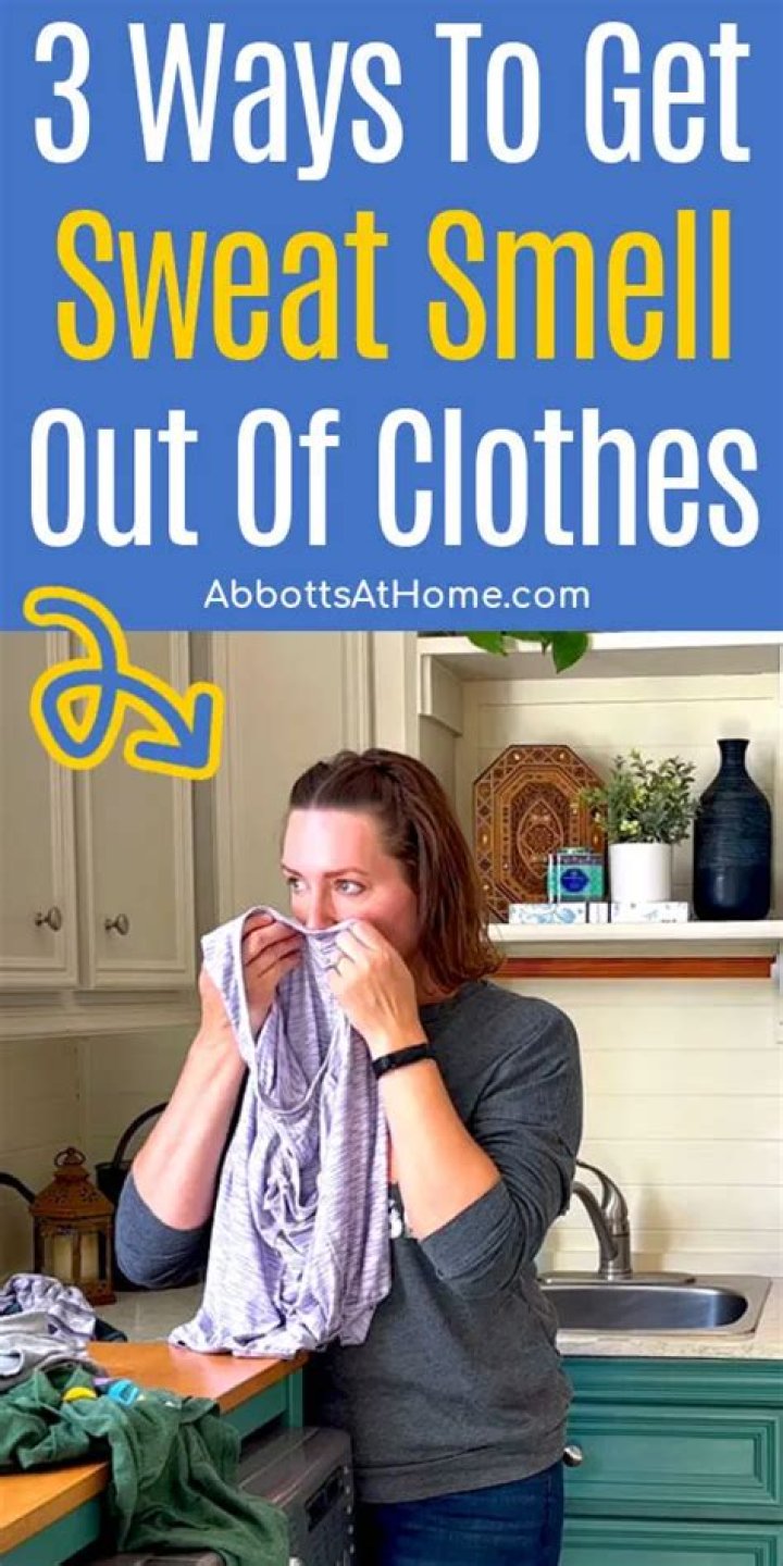 How do you get a sour smell out of clothes
