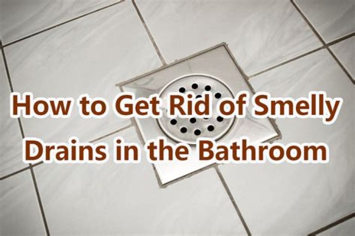 How do you get rid of a smelly basement drain
