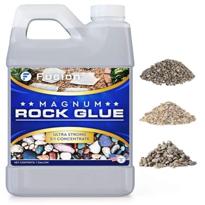 How do you glue granite together