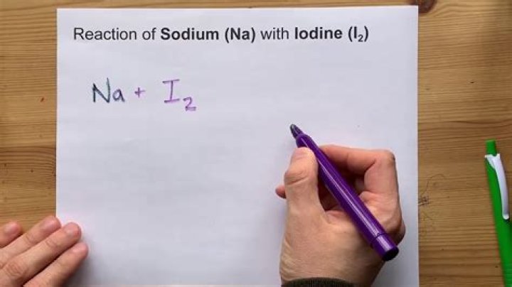 How do you identify sodium iodide
