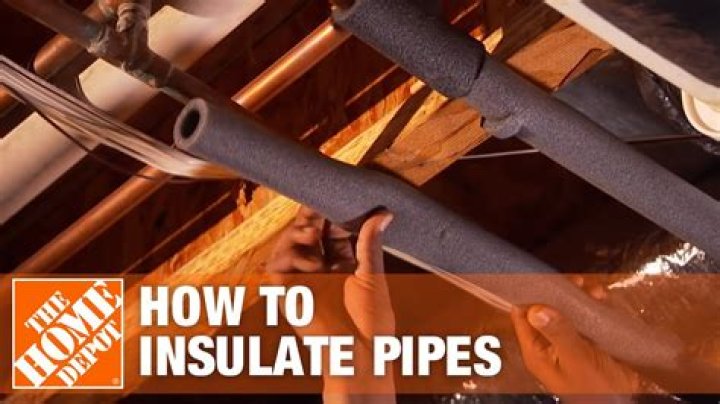 How do you insulate a septic pipe