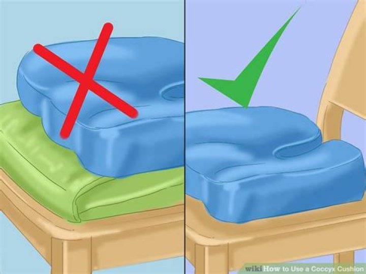 How do you make a coccyx pillow?