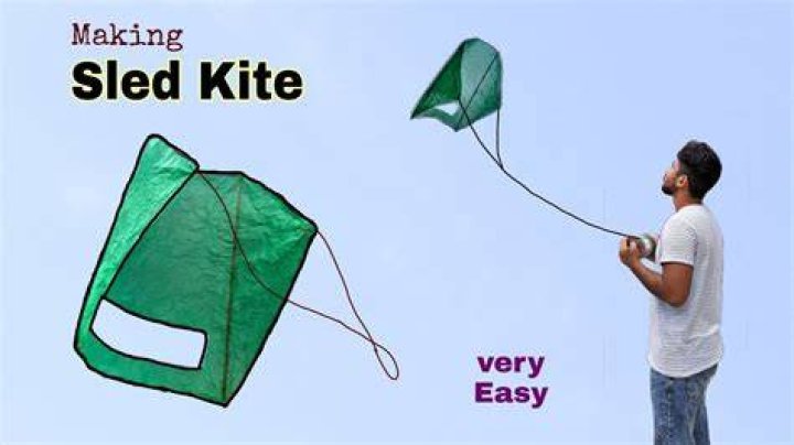 How do you make a sled kite?