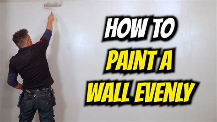 How do you paint a wall red