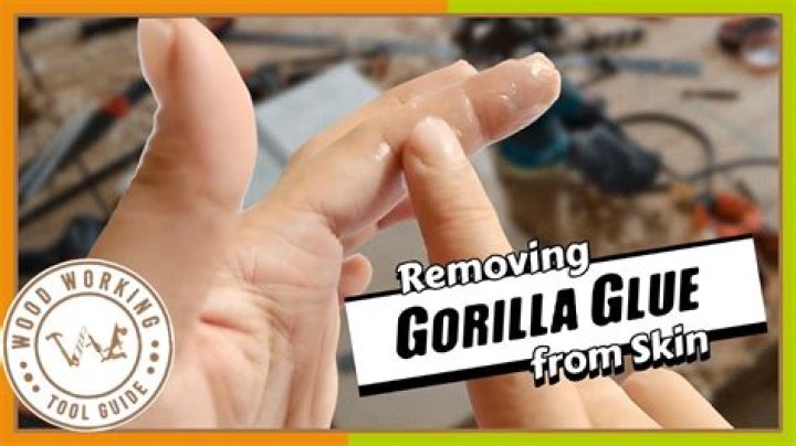 How do you remove White Gorilla Glue