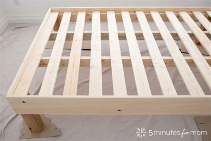 How do you repair a wood bed frame