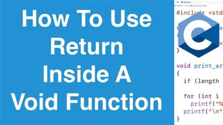 How do you return a value from a void function in C++?