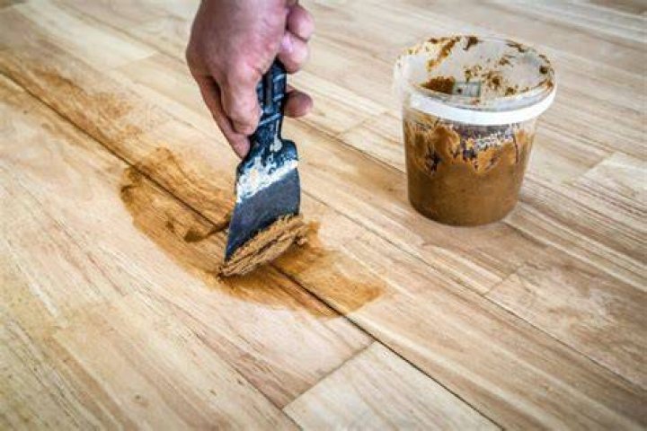 How do you seal gaps in plywood?