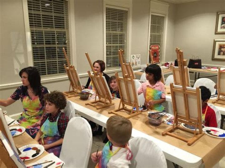 How do you teach art classes to children