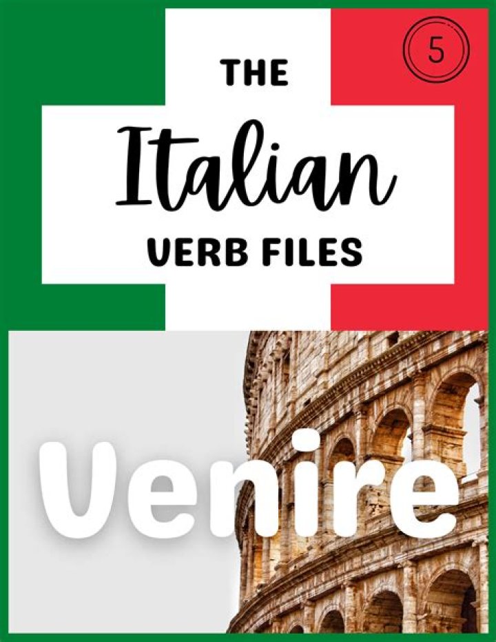 How do you use venire in Italian