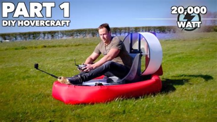 How does a hovercraft work on land