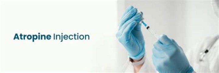 How long does atropine injection last in dogs