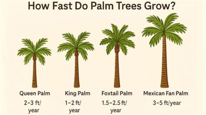How long does it take for a fan palm to grow