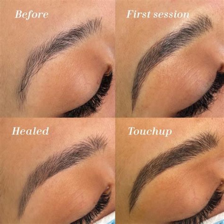 How long does it take for permanent eyebrows to heal?