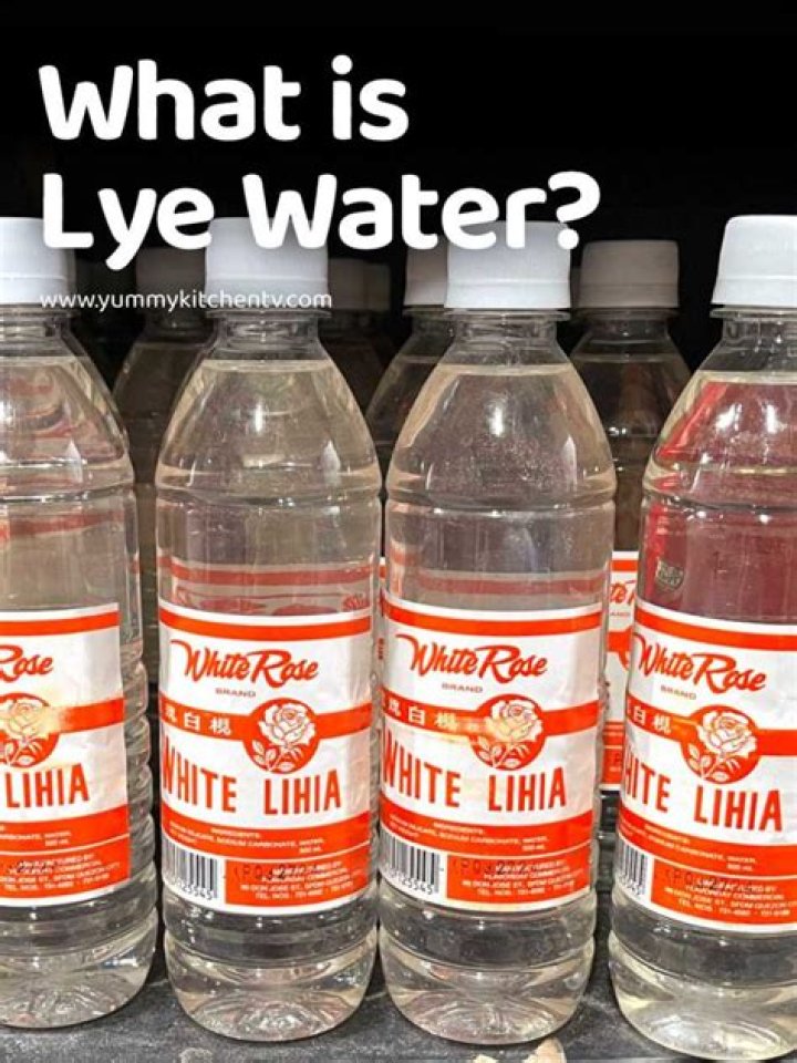 How long does lye water last